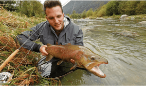 Pêche de la truite à la mouche en Italie