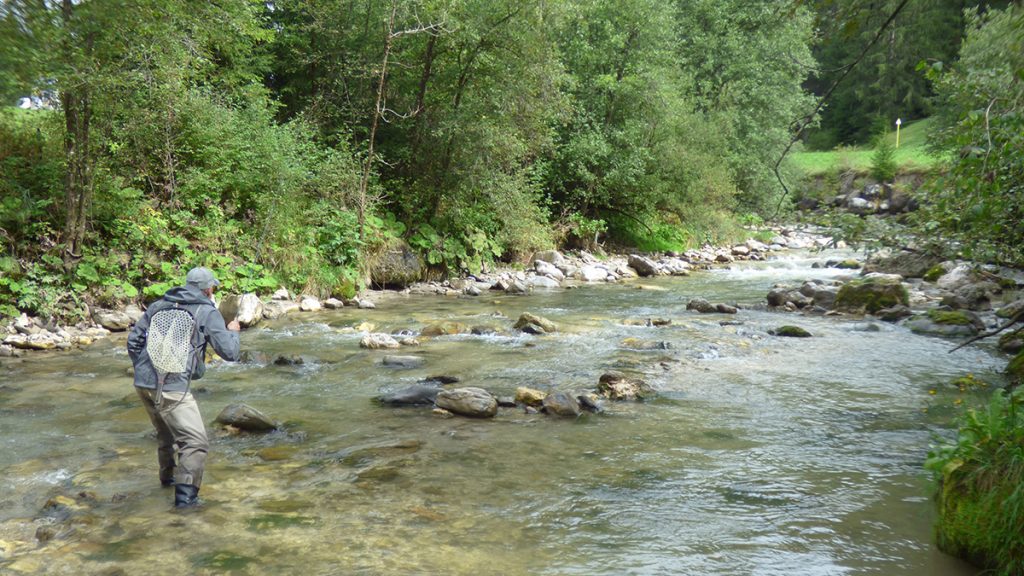 Séjour de pêche à la mouche dans les Dolomites