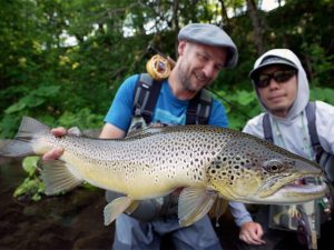 Pêche à la mouche au Japon