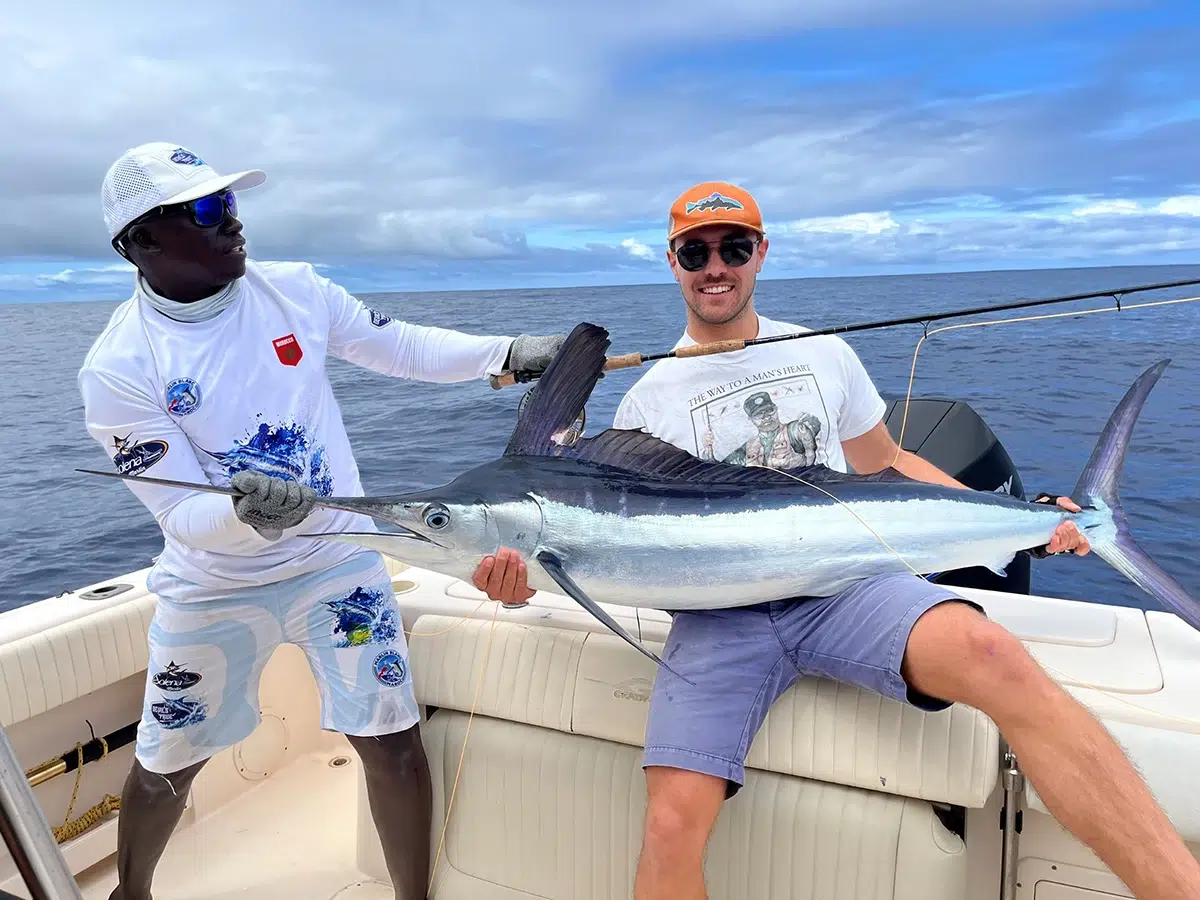 Pêche du marlin blanc au Maroc