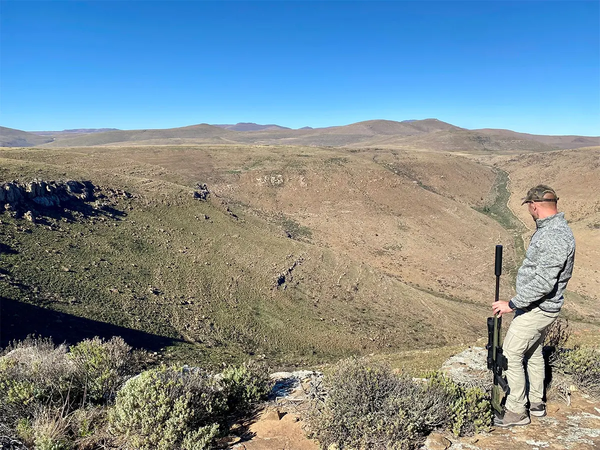 Chasse de montagne en Afrique du Sud