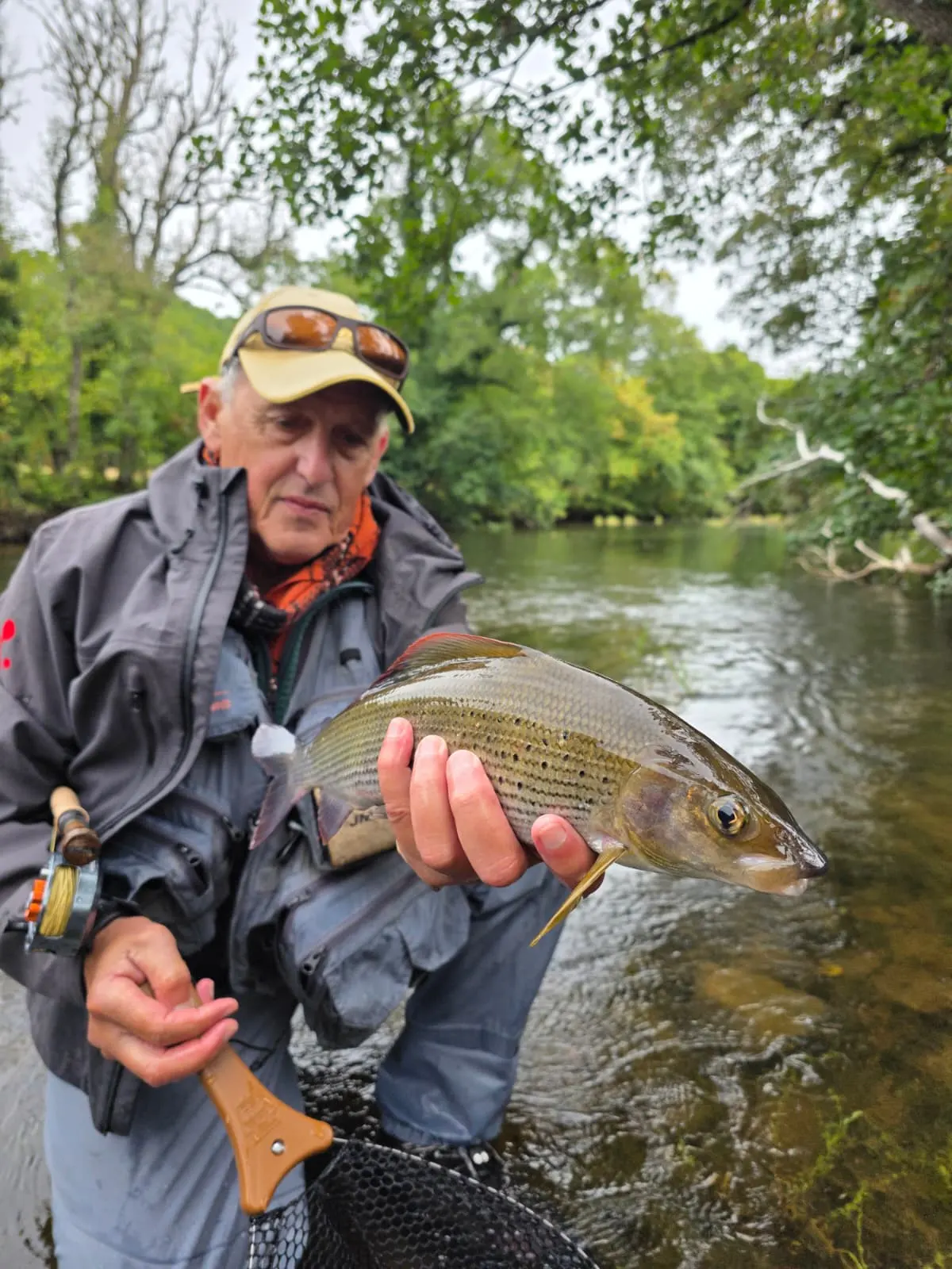 Pêche de l'ombre commun au Pays de Galles avec Thierry Millot