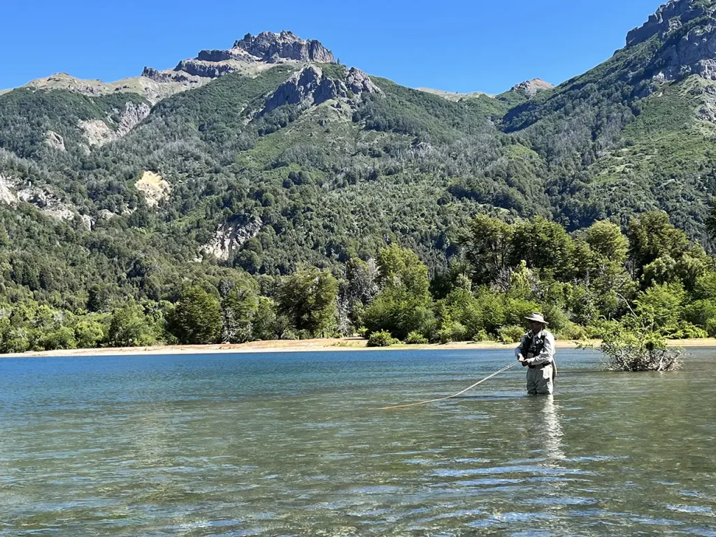 pêche à la truite en Patagonie