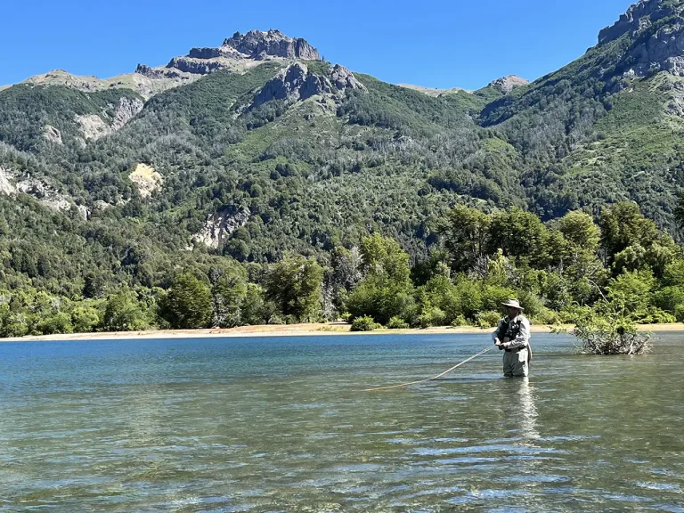 pêche à la truite en Patagonie