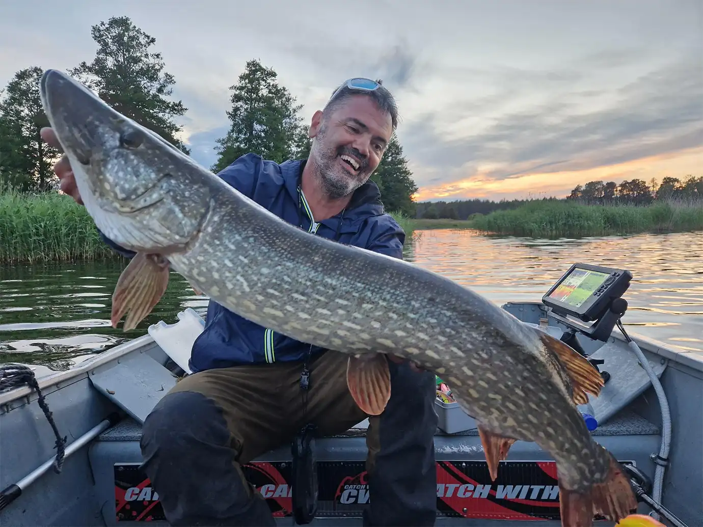 Pêche du brochet en Suède sur le lac Sibbo